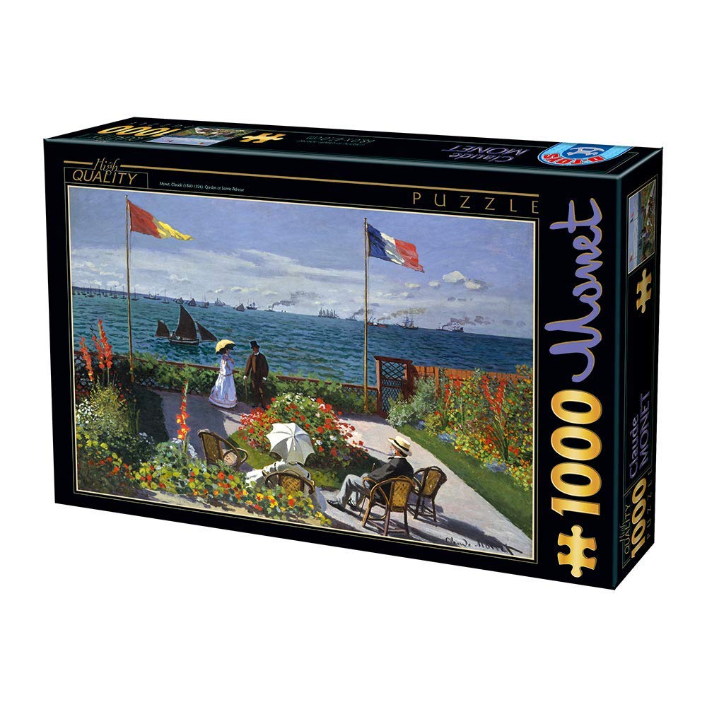 【超希少】MONET'SGARDEN ジグソーパズル　1000ピース Amazon | CHengQiSM 1000ピース ジグソーパズル モネ Garden at